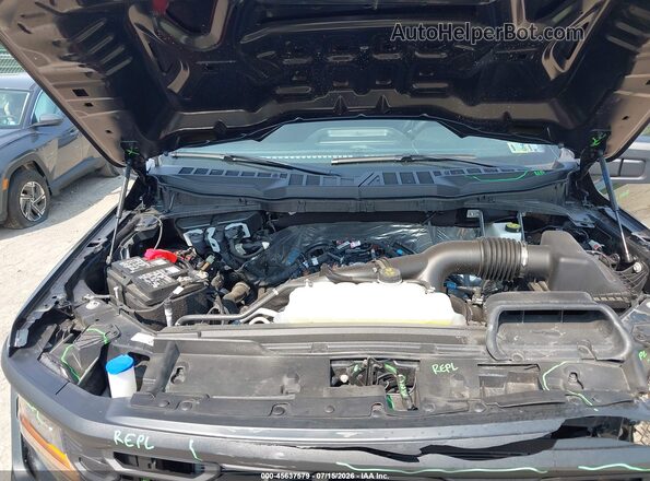 1FTEW2LP8SKE90445 2025 FORD F150 Black Вид ззаду