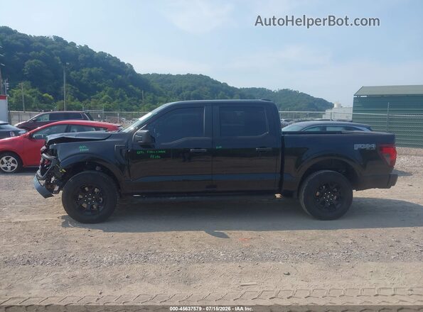 1FTEW2LP8SKE90445 2025 FORD F150 Black Панорамний вид салону 360°