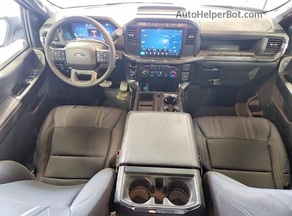 1FTEW2LP9RKE64527 2024 FORD F150 Белый Вид панели приборов