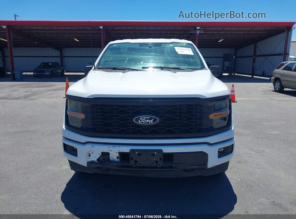 1FTEW2LP9RKE67587 2024 FORD F150 Белый Вид панели приборов