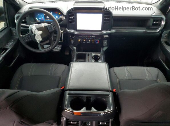 1FTEW2LPXSKD60313 2025 FORD F150 White Vista del salpicadero