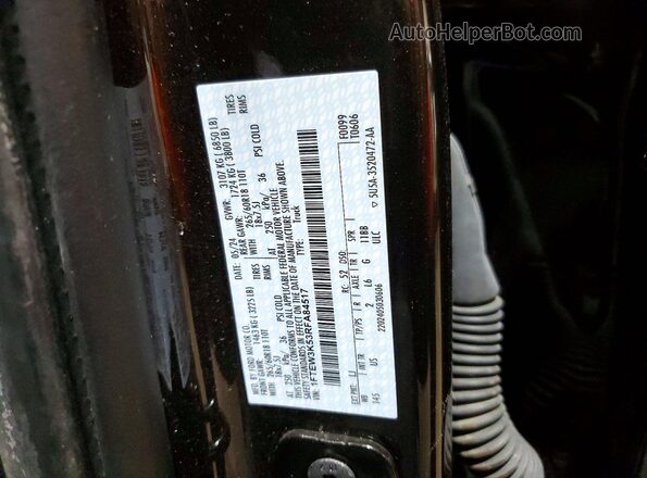 1FTEW3K53RFA84517 2024 FORD F150 Charcoal Շարժիչի բաժամունքի տեսք