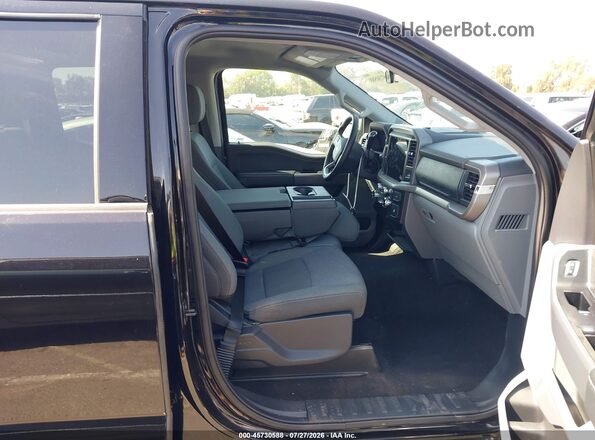 1FTEW3K57SKE28203 2025 FORD F150 Black Front interior view