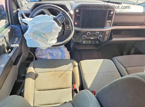 1FTEW3K57SKE33773 2025 FORD F150 Blue Vista del salpicadero