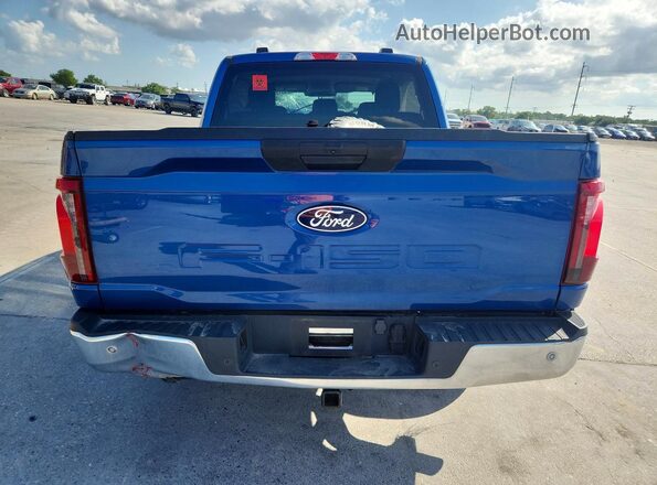 1FTEW3K57SKE33773 2025 FORD F150 Blue Vista trasera