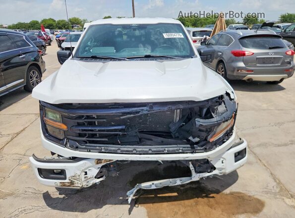 1FTEW3K5XRKD10320 2024 FORD F150 White Widok z przodu