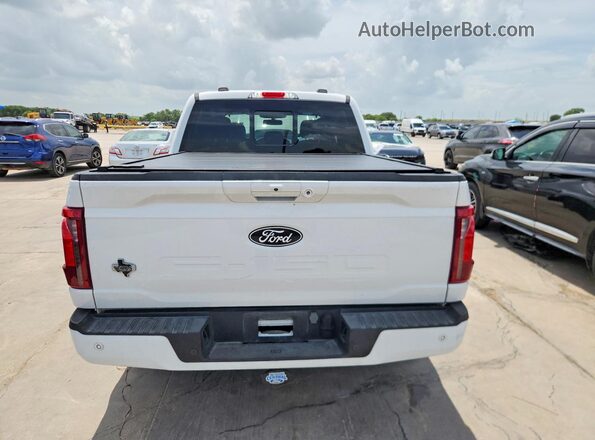 1FTEW3K5XRKD10320 2024 FORD F150 White Widok z tyłu