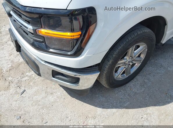 1FTEW3K83SKE77053 2025 FORD F150 White წინა ხედი
