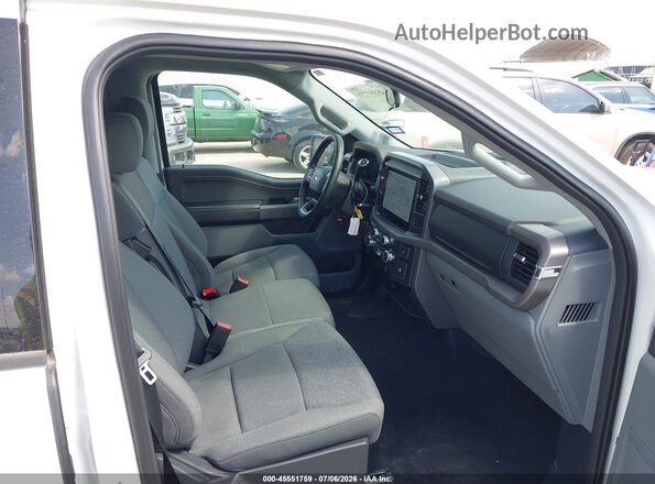 1FTEW3K83SKE77053 2025 FORD F150 White წინა სალონის ხედი