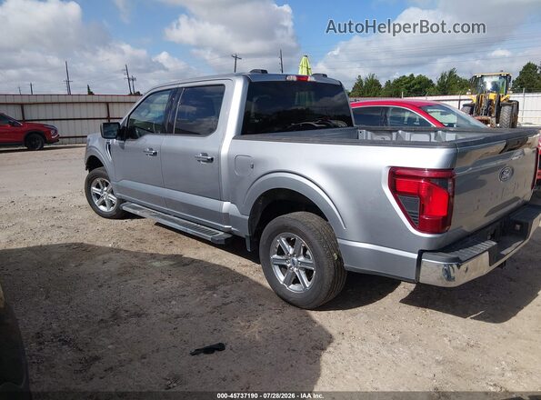 1FTEW3K89SKE77963 2025 FORD F150 Silver უკანა მარცხენა