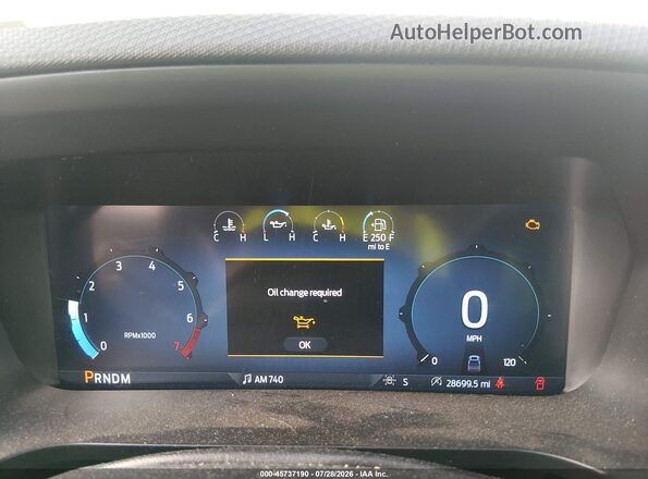 1FTEW3K89SKE77963 2025 FORD F150 Silver უკანა სავარძლების ხედი