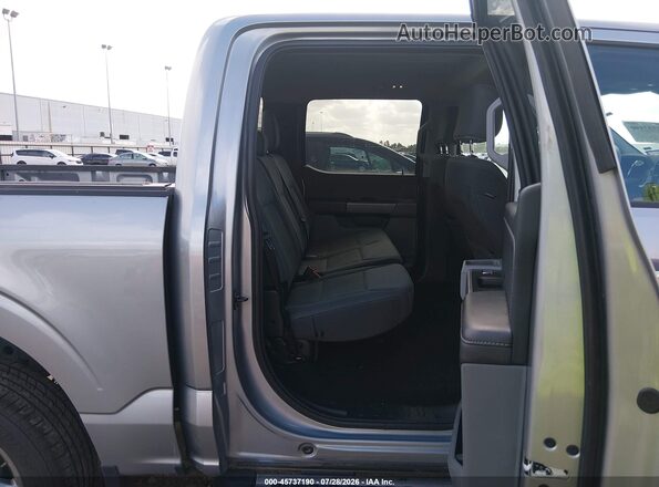 1FTEW3K89SKE77963 2025 FORD F150 Silver VIN კოდის სტიკერის ხედი