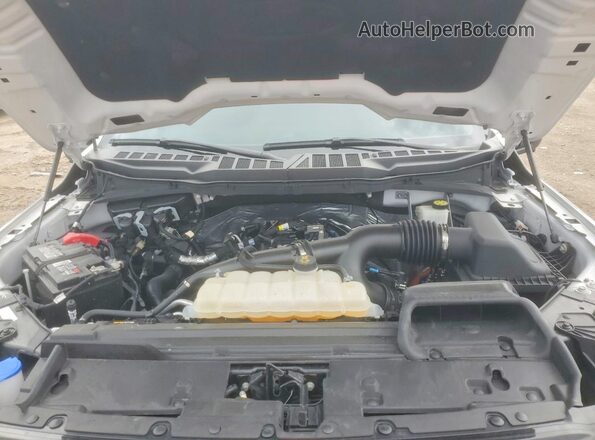 1FTEW3KP0RFB35022 2024 FORD F150 Silver უკანა სალონის ხედი