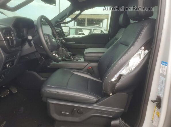 1FTEW3KP0RFB35022 2024 FORD F150 Silver წინა სალონის ხედი