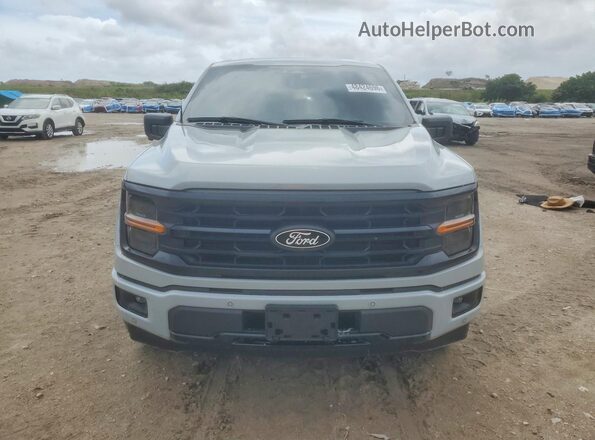 1FTEW3KP0RFB35022 2024 FORD F150 Silver წინა ხედი