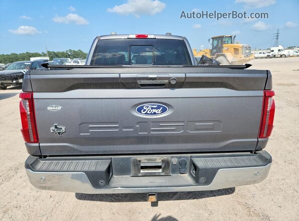 1FTEW3KP1RKE59121 2024 FORD F150 Gray Rear view