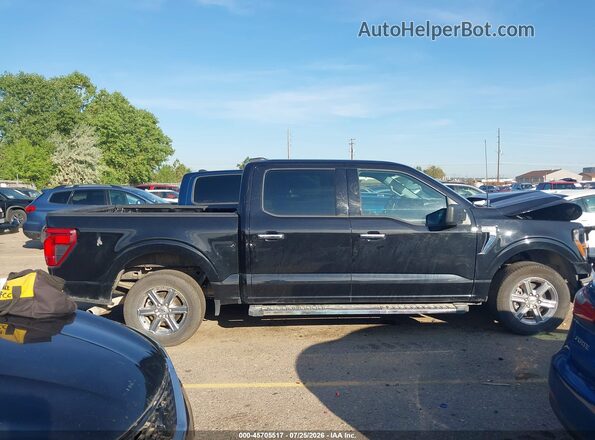 1FTEW3KP2SKE14310 2025 FORD F150 Black Вид задньої частини салону