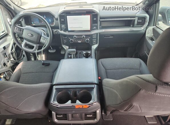 1FTEW3KP3SFA72455 2025 FORD F150 White Widok deski rozdzielczej