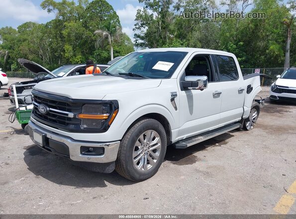 1FTEW3KP4RKD89842 2024 FORD F150 White Przód lewy