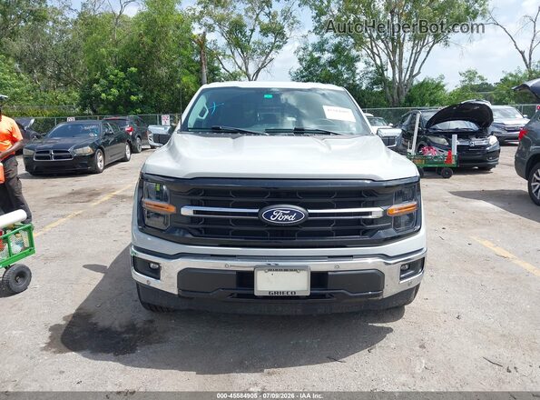 1FTEW3KP4RKD89842 2024 FORD F150 White Widok zestawu wskaźników
