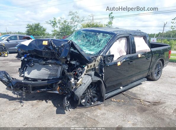 1FTEW3KP4TFA11911 2026 FORD F150 Black Առջևի ձախ երեք քառորդ տեսարան