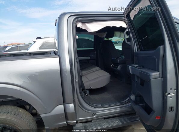 1FTEW3KP5SKD05159 2025 FORD F150 Gray VIN კოდის სტიკერის ხედი