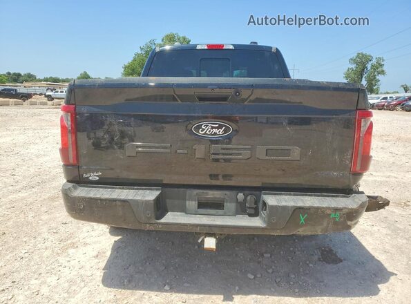 1FTEW3KP6RKE64668 2024 FORD F150 Black Rear view