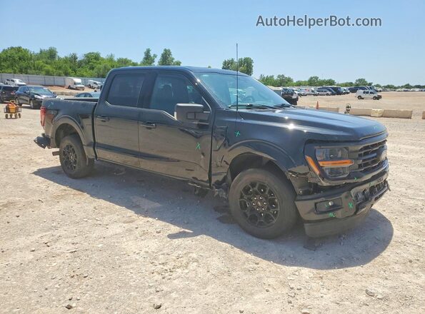 1FTEW3KP6RKE64668 2024 FORD F150 Black Front right
