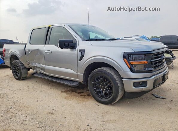 1FTEW3KP6RKF53608 2024 FORD F150 Gray Delantero derecho