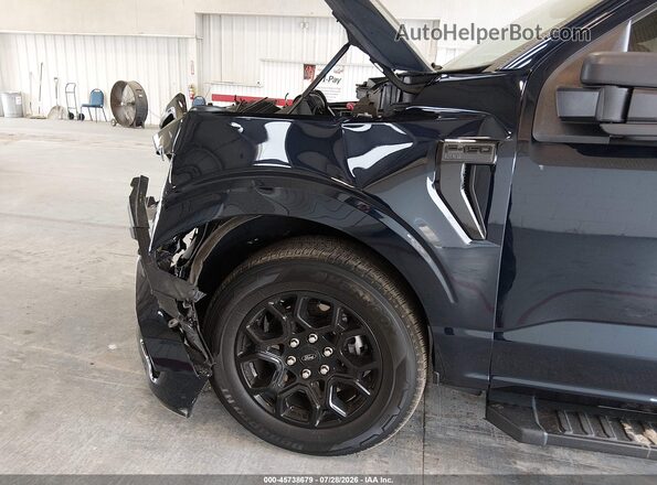 1FTEW3KP8RKD79086 2024 FORD F150 Blue Widok z przodu