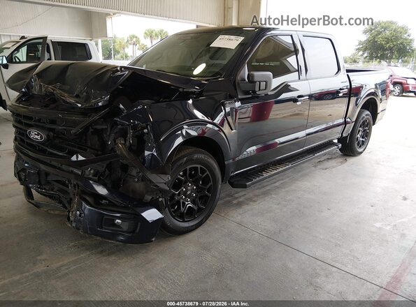 1FTEW3KP8RKD79086 2024 FORD F150 Blue Przód lewy