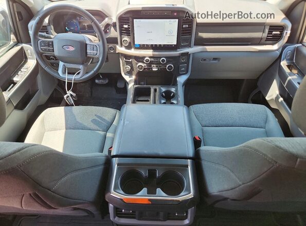 1FTEW3KPXRFA88131 2024 FORD F150 Gray Vista del salpicadero