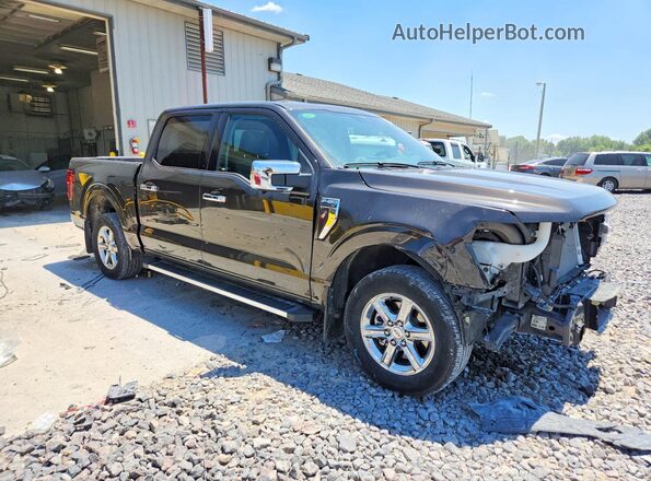 1FTEW3KPXRFA88131 2024 FORD F150 Gray Delantero derecho