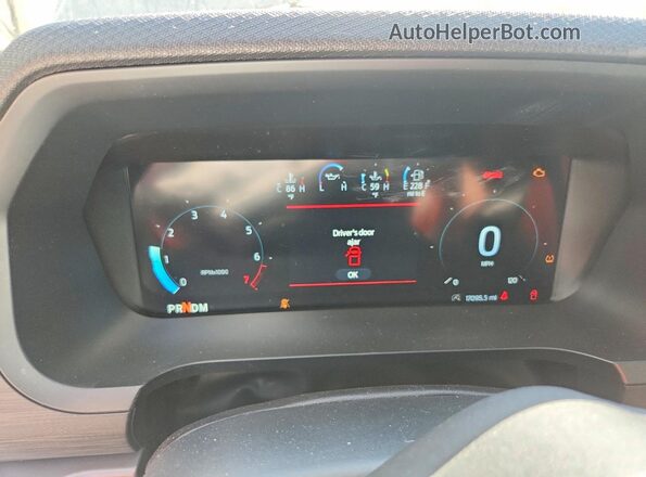 1FTEW3LP0RFA28650 2024 FORD F150 White Instrument cluster view