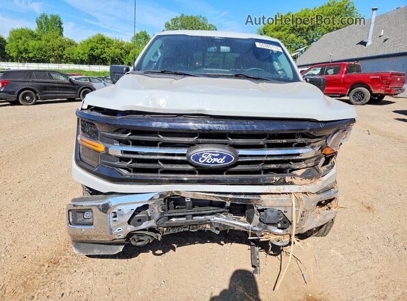 1FTEW3LP0RFA28650 2024 FORD F150 White Front view