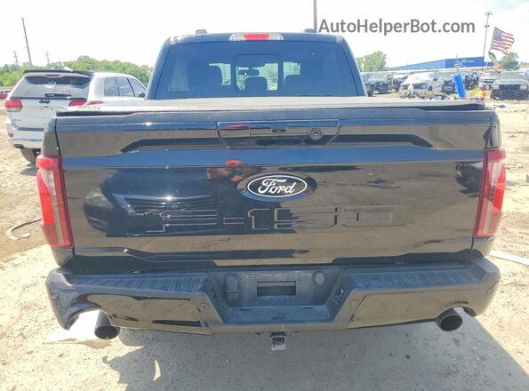1FTEW3LP0RFB16856 2024 FORD F150 Black უკანა ხედი