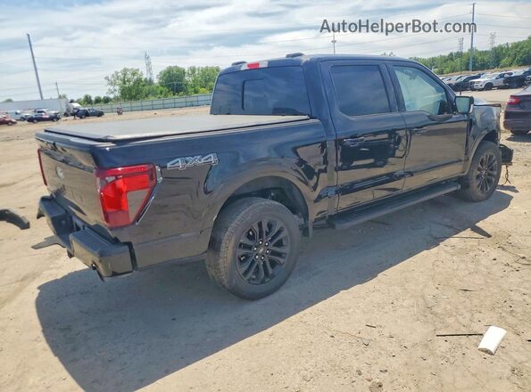 1FTEW3LP0RFB16856 2024 FORD F150 Black უკანა მარჯვენა