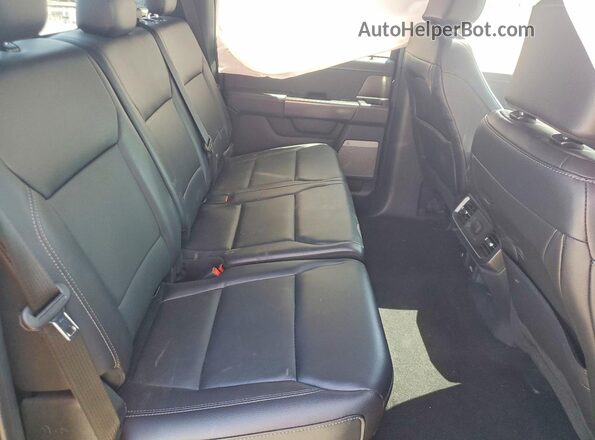 1FTEW3LP0RFB16856 2024 FORD F150 Black უკანა სავარძლების ხედი