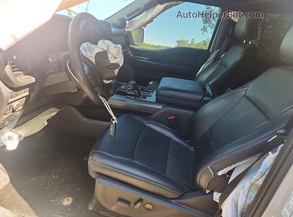 1FTEW3LP0RFB57553 2024 FORD F150 Gray Front interior view