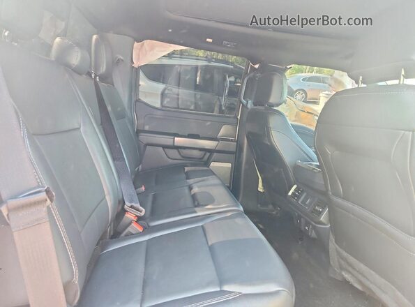 1FTEW3LP0RFB57553 2024 FORD F150 Gray Rear seats view