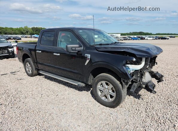 1FTEW3LP0RKD93370 2024 FORD F150 Black Przód prawy