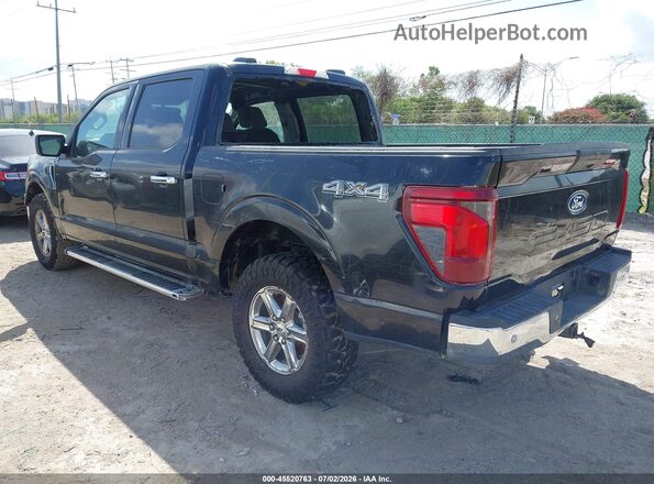 1FTEW3LP0SKE13980 2025 FORD F150 Черный Задняя левая четверть
