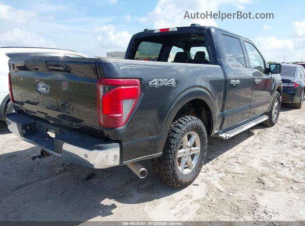1FTEW3LP0SKE13980 2025 FORD F150 Черный Задняя правая четверть