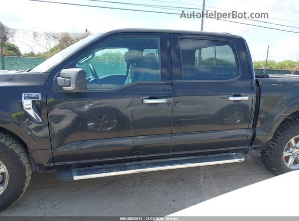 1FTEW3LP0SKE13980 2025 FORD F150 Черный Панорамный вид салона 360°