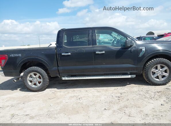 1FTEW3LP0SKE13980 2025 FORD F150 Черный Вид задней части салона