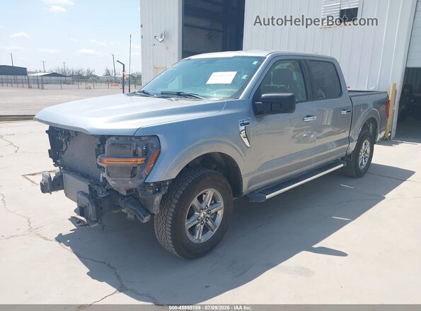 1FTEW3LP0SKE16474 2025 FORD F150 Серебряный Передняя левая четверть