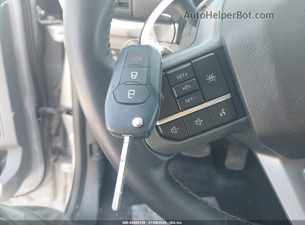 1FTEW3LP0SKE16474 2025 FORD F150 Серебряный Вид панели приборов