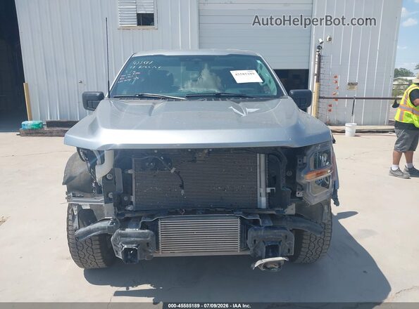 1FTEW3LP0SKE16474 2025 FORD F150 Серебряный Вид задней части салона