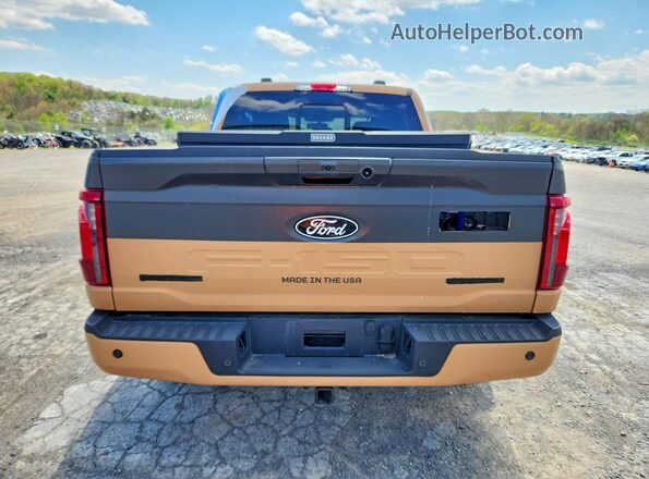 1FTEW3LP1SKD70105 2025 FORD F150 Black Rear view