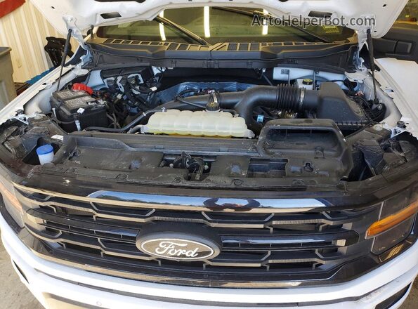 1FTEW3LP1SKF12338 2025 FORD F150 White Սալոնի հետևի տեսք